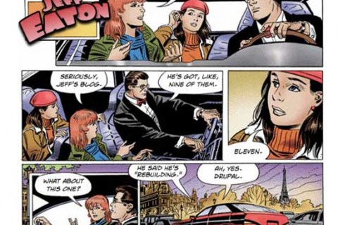 Screenshot of Jeff Eaton's blog - March 2008