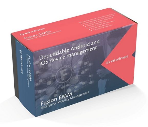 Box showing product
